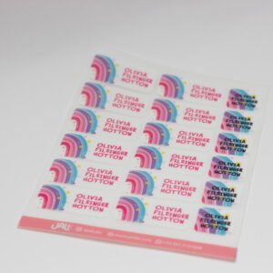 Planchas de Etiquetas Textiles (DTF Textil)