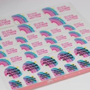 Plancha de Stickers para Objetos (sin lápices)