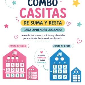 Combo Casita de Suma + Resta – Aprender completo ✨